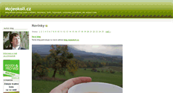 Desktop Screenshot of mojeokoli.cz