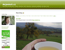 Tablet Screenshot of mojeokoli.cz